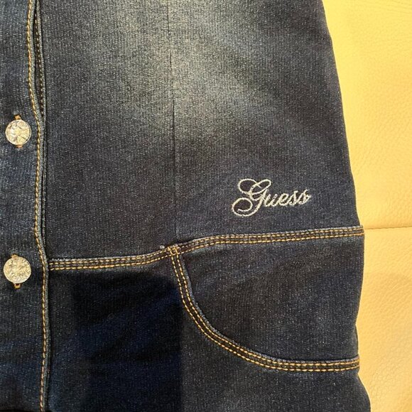 Guess Girl's Jean/Demin Dress Size12 - Picture 4 of 5